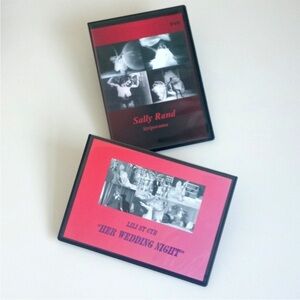Vintage Burlesque Sally Rand Lili St Cyr 1940’s 1950’s DVD Set of 2